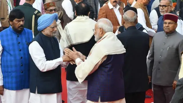 মনমোহন সিং, নরেন্দ্র মোদী