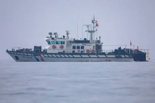 سفينة تابعة لخفر السواحل التايواني
