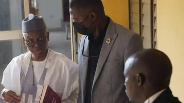 Nasir El-Rufai dey inside court