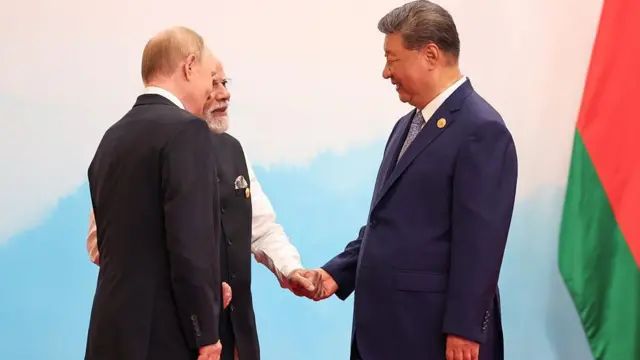 पुतिन, मोदी और जिनपिंग