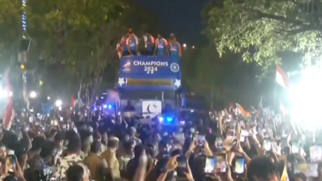 டி20 உலகக்கோப்பை: மும்பையில் நடைபெறும் இந்திய கிரிக்கெட் அணியின் வெற்றிப் பேரணி நேரலை