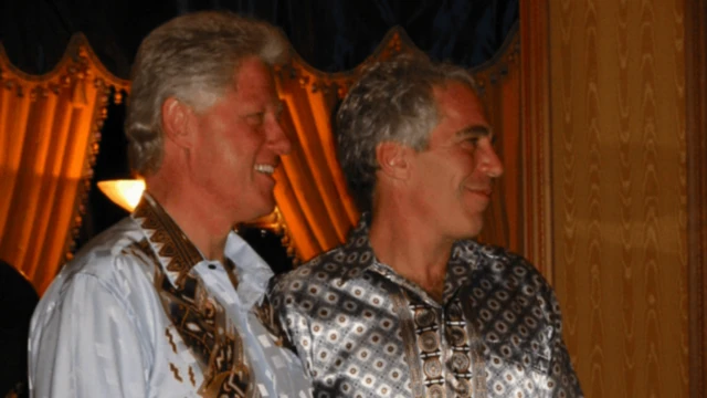 Bill Clinton y Jeffrey Esptein