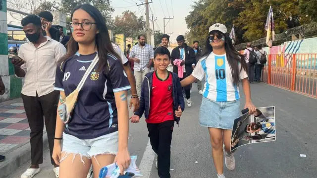 ఉప్పల్, మెస్సీ టూర్