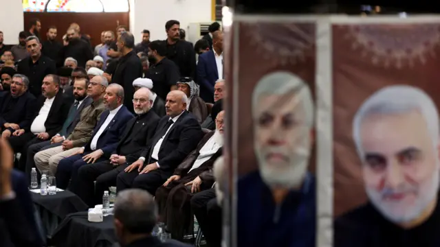 قالیباف در مراسم چهلمین روز خاکسپاری علی خامنهای