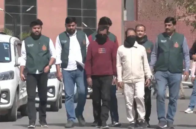 पश्चिम बंगाल से गिरफ़्तार में लिए गए अभियुक्त