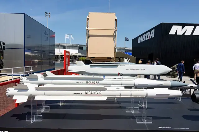 Fransa ve İngiltere'nin ortaklaşa geliştirdiği Storm Shadow/Scalp füzeleri.
