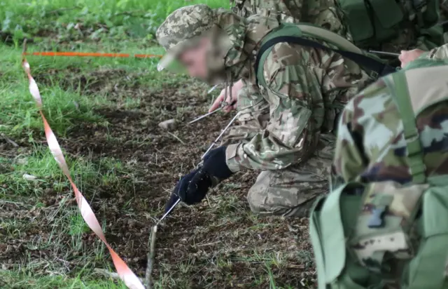 Украинские военные