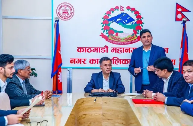 काठमाण्डू महानगरपालिकाका प्रमुख प्रशासकीय अधिकृत सरोज गुरागाईँको फाइल तस्बिर 