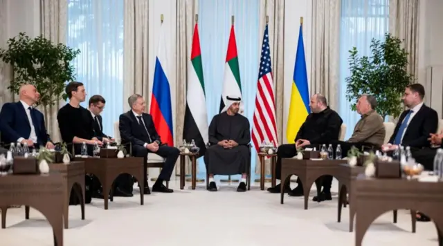 Ibiganiro hagati ya Ukraine, Uburusiya na Amerika bihagarariwe na Emira Zunze Ubumwe z'Abarabu