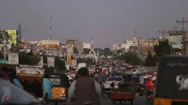 تصویر عمومی از شهر هرات 