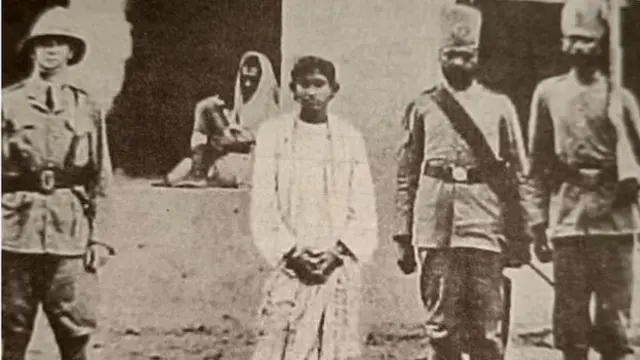 अटक झाल्यानंतर खुदिराम बोस