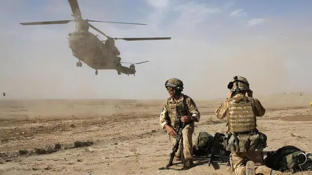 হেলমান্দে ব্রিটিশ সামরিক অভিযান (ফাইল ফটো)