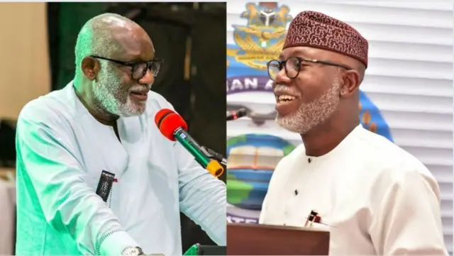 Aworan Gomina Akeredolu ati igbakeji rẹAiyedatiwa