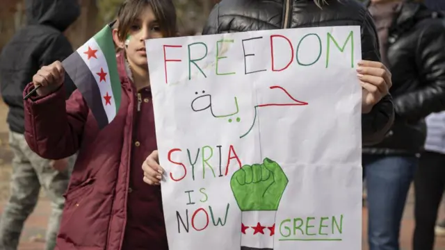 সিরিয়ায় উল্লাস