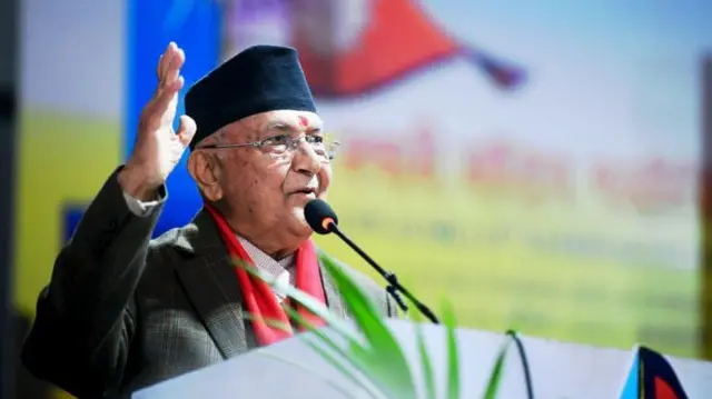 पार्टी महाधिवेशनको समापन समारोहमा बोल्दै ओली