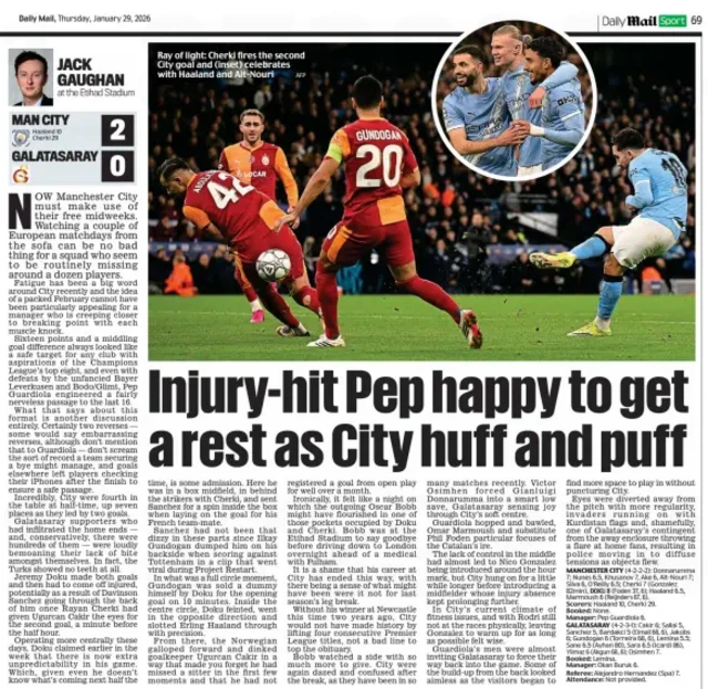 Daily Mail gazetesinin bugünkü sayısı