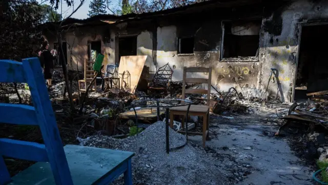 सात अक्टूबर को हमास ने इसराइल पर हमला किया था. हमले के बाद नीर ओज़ का हाल.