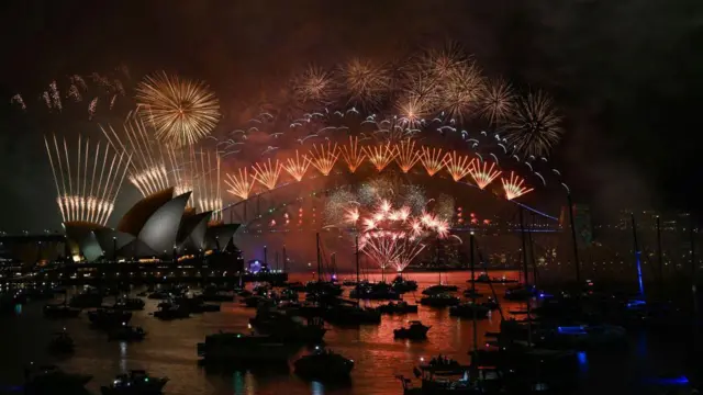 Fireworks in Sydney