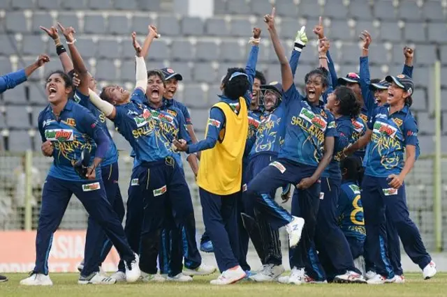 කාන්තා T20 ශ්‍රේණිගත කිරීම්වලට අනුව ඉන්දීය කාන්තා කණ්ඩායම 3 වන ස්ථානයේත්, ශ්‍රී ලංකා කාන්තා කණ්ඩායම 7 වන ස්ථානයේ පසුවේ.
