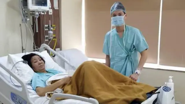 Анаргүл Тентимишова Индиядагы ооруканада