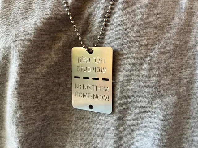 สร้อยป้ายเหล็ก bring them home now