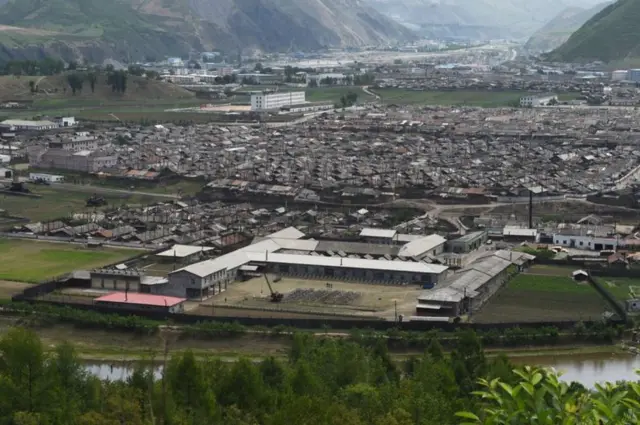 Musan, en Corée du Nord.