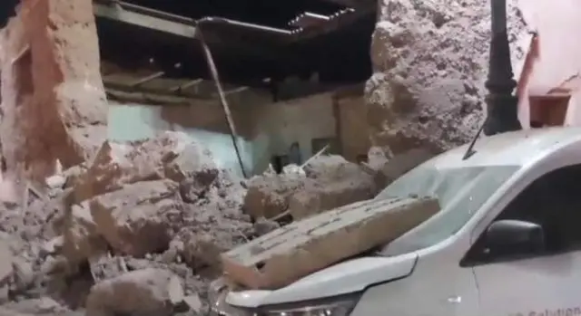 మరకేశ్‌లో కుప్పకూలిన భవంతి