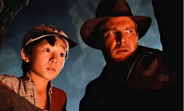 Quan Kế Huy cùng đóng vai chính với Harrison Ford trong bộ phim nổi tiếng Indiana Jones and the Temple of Doom
