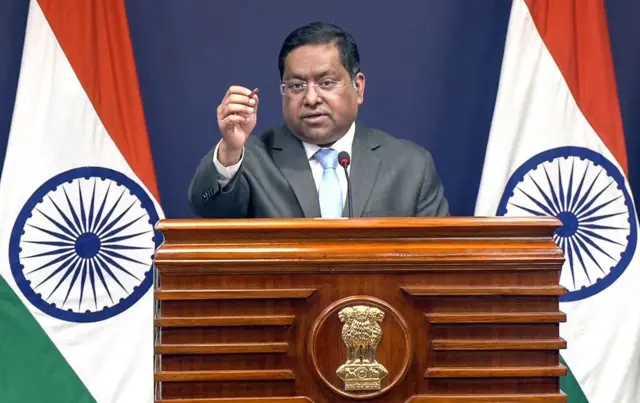 भारतीय विदेश मंत्रालय के प्रवक्ता रणधीर जायसवाल