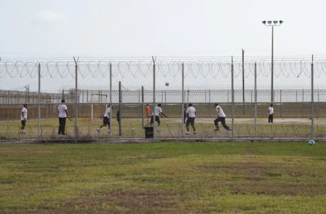 Trung tâm giam giữ Port Isabel ở bang Texas chụp vào 6/2024