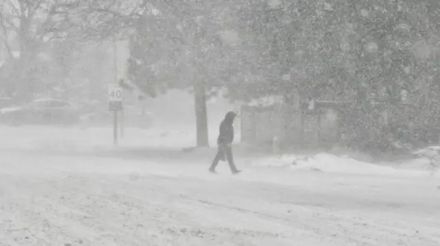 برف کا طوفان