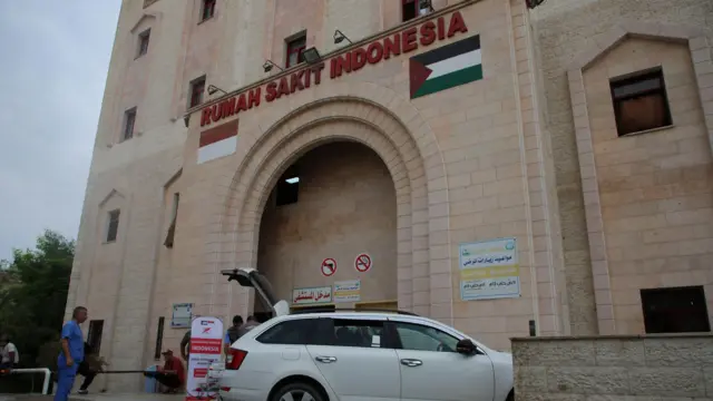 Rumah Sakit Indonesia di Jalur Gaza.