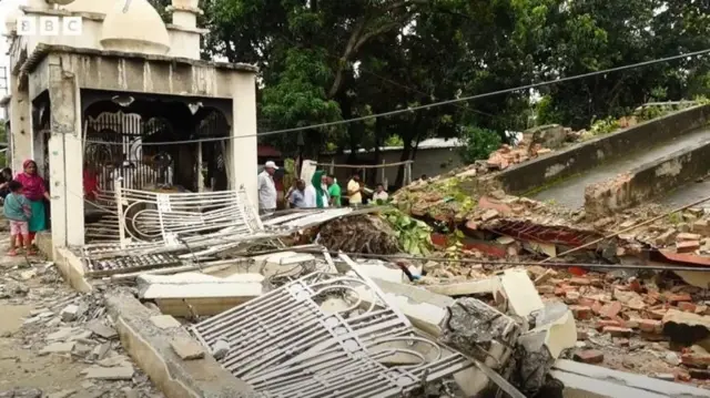 বিভিন্ন জায়গায় মাজার ভাঙার ঘটনা ঘটেছে