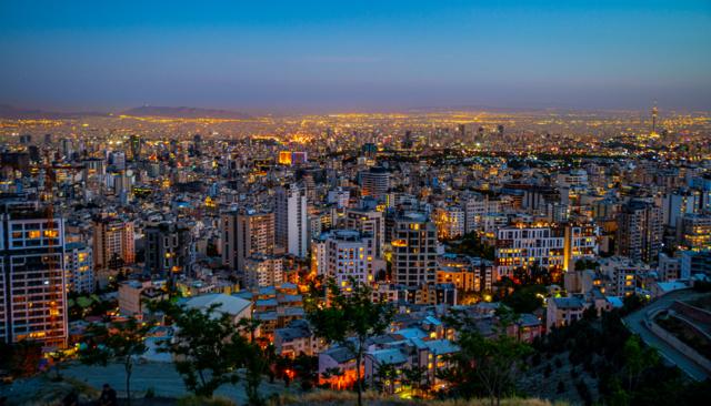 Vista de Teerã