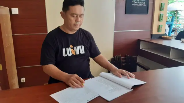 A﻿ipda HR sedang bertugas.