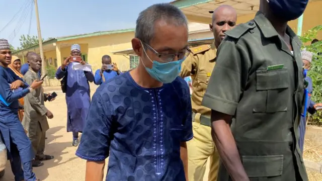 Chinese national Geng Quanrong appear for court