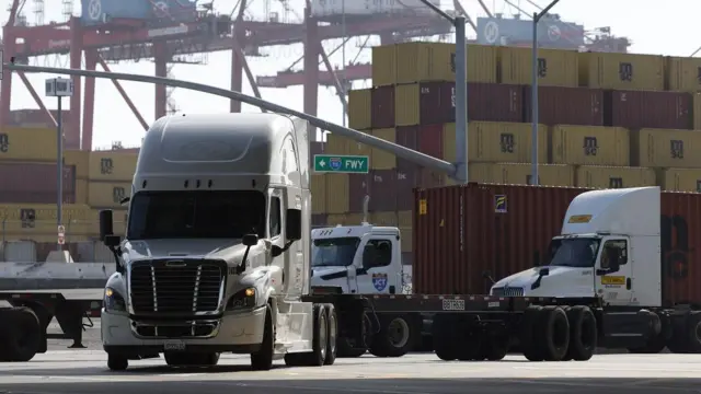 Kamioni u San Dijegu, u Kaliforniji 