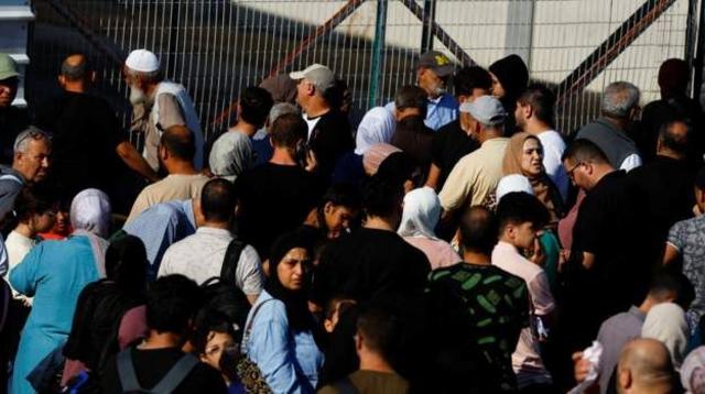 Palestinos reunidosjogar na lotomania on lineGaza
