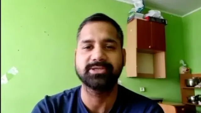 LNMU ખાતે પાંચમા વર્ષમાં અભ્યાસ કરી રહેલા ભારતીય વિદ્યાર્થી રિશી દ્વિવેદી