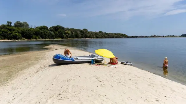 дунав, водостај дунава, врућине, топлотни талас