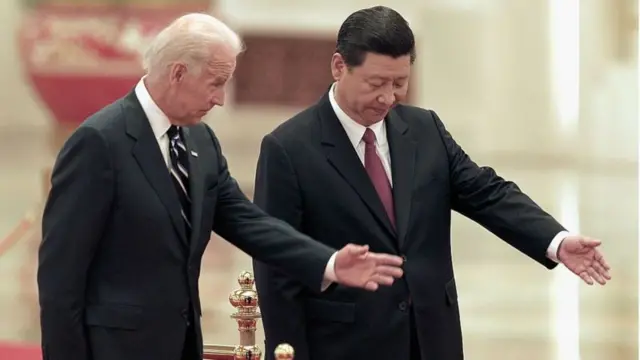 बाइडन और जिनपिंग