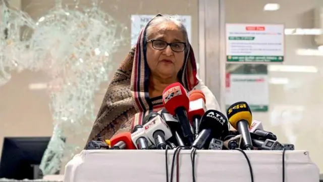 बांगलादेशच्या माजी पंतप्रधान शेख हसीना