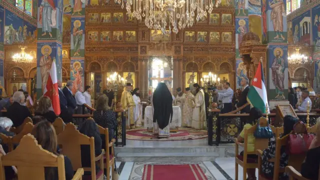 إحدى الكنائس في الأردن