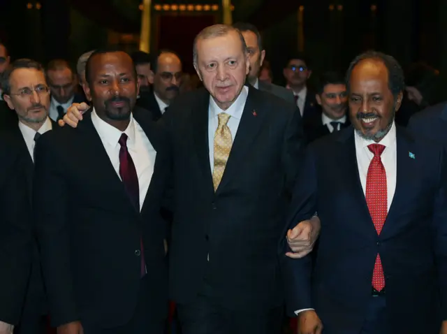 Erdogan, Abiy iyo Xasan Sheekh