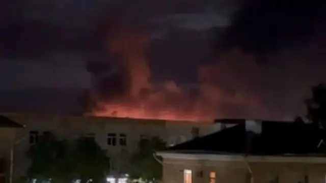 لقطات مصورة من الهجوم