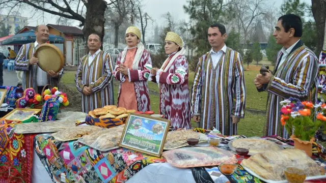 مراسم جشن سده در دوشنبه، تاجیکستان، ۳۰ ژانویه ۲۰۲۴