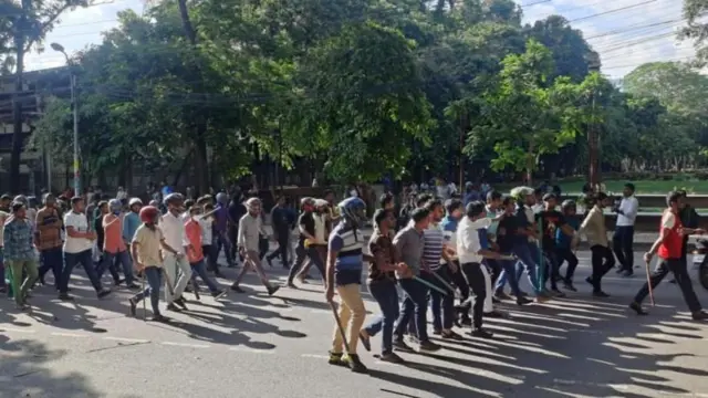 ২০২৪ সালের ১৫ই জুলাই ঢাকা বিশ্ববিদ্যালয়ে আন্দোলনকারী শিক্ষার্থীদের ওপর হামলা চালিয়েছিল ছাত্রলীগ