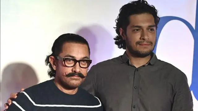 આમિર ખાન તેમના પુત્ર જુનૈદ ખાન સાથે બીબીસી ગુજરાતી
