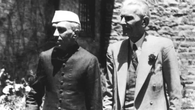 ਮੁਹੰਮਦ ਅਲੀ ਜਿਨਾਹ ਅਤੇ ਜਵਾਹਰ ਲਾਲ ਨਹਿਰੂ