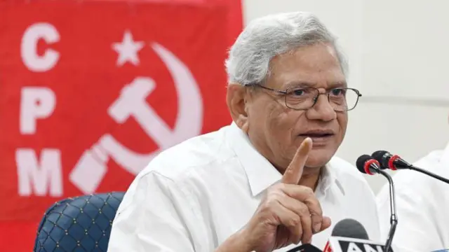 ফাইল ছবি- সীতারাম ইরাচুরি। 